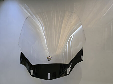 MOTOCAM Honda Goldwing GL 1500 Siperlik Ön Cam 2007-2008 Model 66cm Şeffaf Renkli 4mm