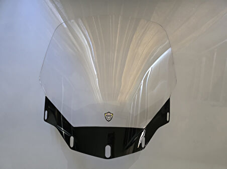 MOTOCAM Honda Goldwing GL 1500 Siperlik Ön Cam 2007-2008 Model 66cm Şeffaf Renkli 4mm