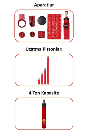 Oto Doğrultma 4 Ton Hidrolik  - GPT108
