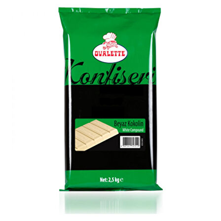 OVALETTE EXTRA BEYAZ KONFİSERİ 2.5 KG