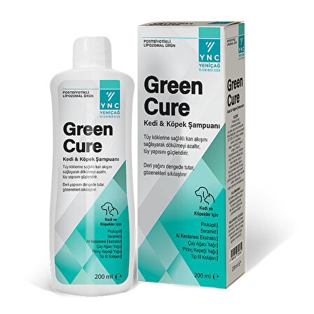 YNC Green Cure Tüy ve Deri Bakım Şampuanı 200ML