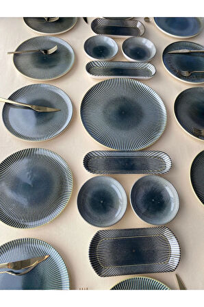 Green Gold 12 Kişilik 21 Parça Kahvaltı Takımı