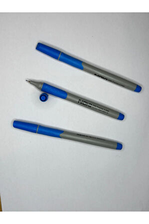Fineliner Keçeli Kalem 0,4 mm Mavi (3 Adet)
