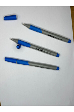 Fineliner Keçeli Kalem 0,4 mm Mavi (3 Adet)