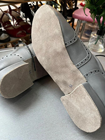 gri brogue erkek yeni rahat kalıp dans ayakkabısı, klasik zarafeti modern-hafif-Tango, dans ve salon