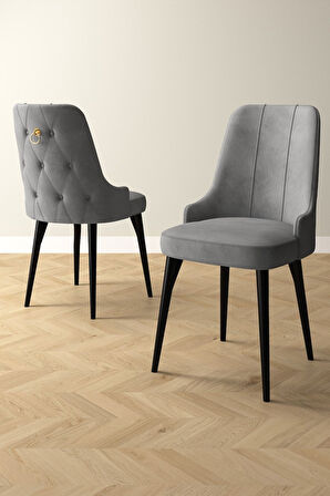 Clara Siyah Mermer 80x132 Açılabilir Mdf Masa Yemek Odası Takımı,Mutfak Takımı 4 Sandalye 1 Bench