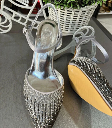 7,5 CM KALIN KADEH TOPUK EBRULİ RENK GEÇİŞLİ ÇOK ŞIK-ÇOKRAHAT ABİYE AYAKKABI