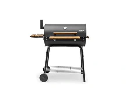 Grillord‑75 Kömürlü Barbekü (1 Adet Döküm Izgaralı) + Hediye Seti (Önlük + Kılıf )