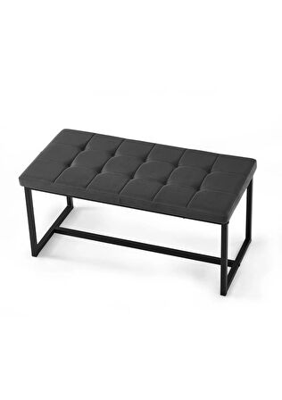  Silla Modern Metal Ayaklı Bench