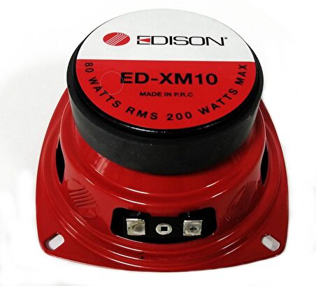 Edison Ed XM10 Midrange Oto Hoparlör 10 Cm 200W Maksimum 80W RMS