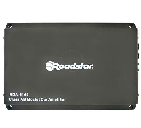 Roadstar RDA 6140 4 Kanal AB Klass Amfi 3000W 4x60W RMS Yeni Seri