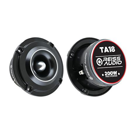 Reiss Audio RS-TA18 10CM Süper Bullet Tweeter 100W RMS 200W Maksimum