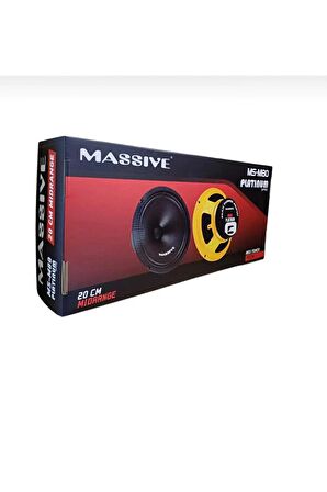 Massive MS-M80 Platinium Seri 20 Cm Midrange Hoparlör 175W RMS 450W Maksimum 