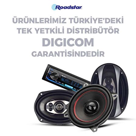 Roadstar RDM-720DSP Bluetooth 3xUSBli DSP'li Oto Teyp App Kontrol