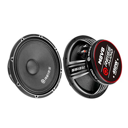 Reiss Audio RS-M8VB 20 Cm Profesyonel Midrange 450W Maksimum 150W RMS