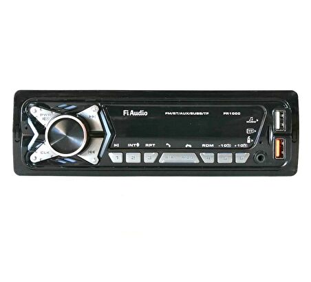 Fİ AUDIO FR-1000 Oto Teyp 4X50 Watt Bluetooth CarLive 2xUsb Sd Fm Aux