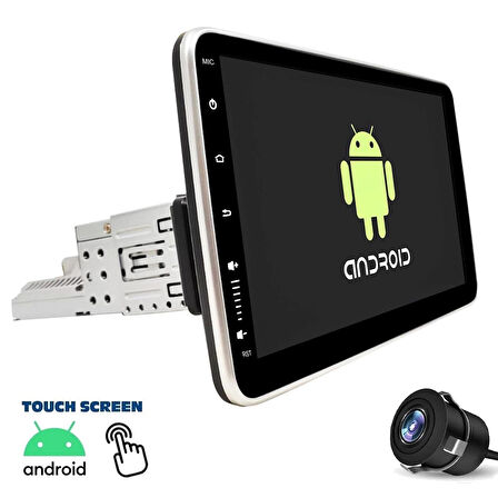 Twogo GO-i3 Tablet Multimedya Android 14 10.1 İnç HD 2+32 GB Oynar Başlık 4x60W Car Play Mirror Link