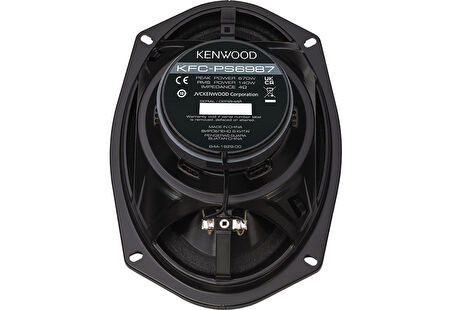 Kenwood KFC-PS6987 Oval 4 yollu Performans Standart Serisi Hoparlör 670W Maksimum 140W RMS