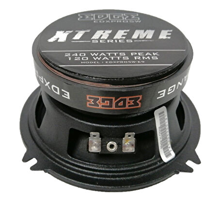 Edge EDXPRO5W-E9 13 Cm Profesyonel Midrange XTREME Seri 240W Maksimum 120W RMS 