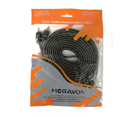 Megavox 5 Metre RCA Kablosu 