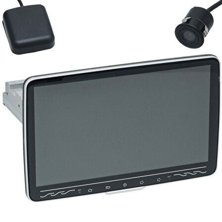 Twogo GO-i1009 Android Monitör 10,1 inç HD Dokunmatik Ekran Carplay 2GB+32GB 60Wx4 GPS BT USB 