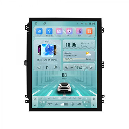 Newfron Nf-Z971 Android Ekran Multimedya 9.7" 6+64gb 4 Çekirdek 