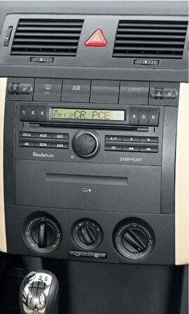 Skoda Fabia 1999-2006 Double Teyp Çerçevesi