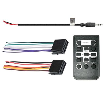 Edison EMP-92 DSP Oto Teyp 3 Anfi Çıkışlı DSP İşlemcili Telefon Kontrollü USB/BT /AUX