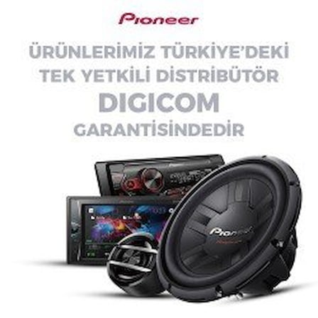 PIONEER MVH-140BT Araç Oto Teyp 4X50 Watt BT USB AUX FM