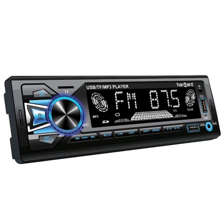HARWARD HR-MX1225 Araç Oto Teyp 4X50 Watt BT Senkronizasyon 2XUSB TF AUX FM 7 Renk Ekranlı