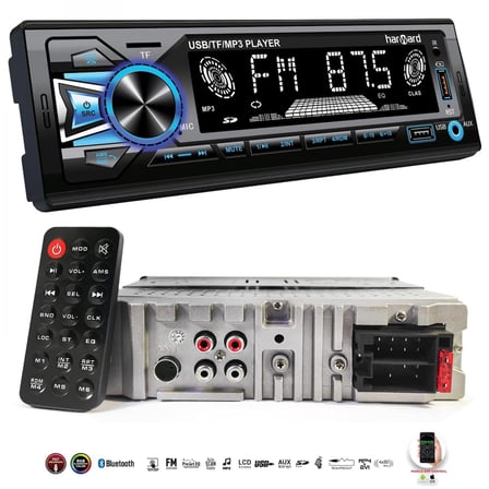 HARWARD HR-MX1225 Araç Oto Teyp 4X50 Watt BT Senkronizasyon 2XUSB TF AUX FM 7 Renk Ekranlı