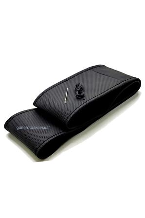 Audi A6 Uyumlu Dikmeli Direksiyon Kılıfı Noktalı-soft Siyah