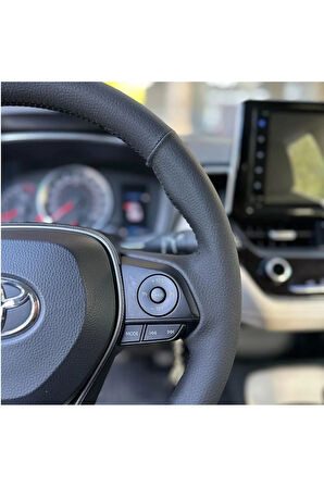 Toyota Uyumlu Corolla 2019 2022 Dikmeli Direksiyon Kılıfı Arac Özel Ürün