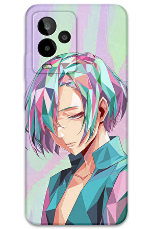 GM 24 Pro Uyumlu Anime Desenli Telefon Kılıfı + Ekran Koruyucu - 5743