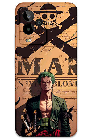 GM 24 Pro Uyumlu Anime Desenli Telefon Kılıfı + Ekran Koruyucu - 5755