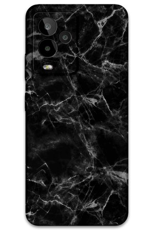 GM 24 Pro Uyumlu Mermer Desenli Telefon Kılıfı + Ekran Koruyucu - 5815