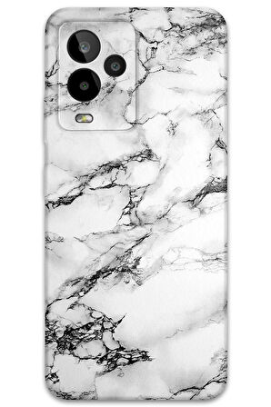 GM 24 Pro Uyumlu Mermer Desenli Telefon Kılıfı + Ekran Koruyucu - 5817
