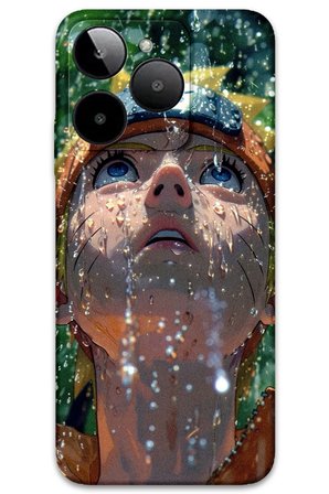 GM Era 30 Uyumlu Anime Desenli Telefon Kılıfı + Ekran Koruyucu - 5750