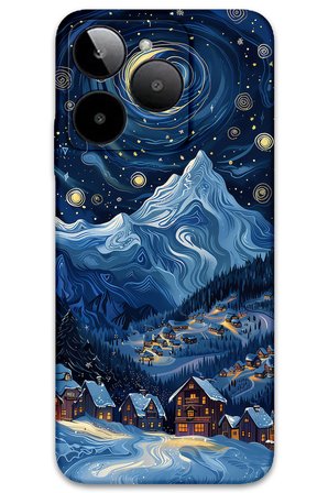 GM Era 30 Uyumlu Uzay Desenli Telefon Kılıfı + Ekran Koruyucu - 5857