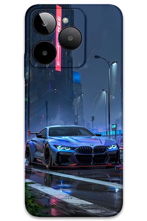 GM Era 50 Uyumlu Araba Desenli Telefon Kılıfı + Ekran Koruyucu - 5767