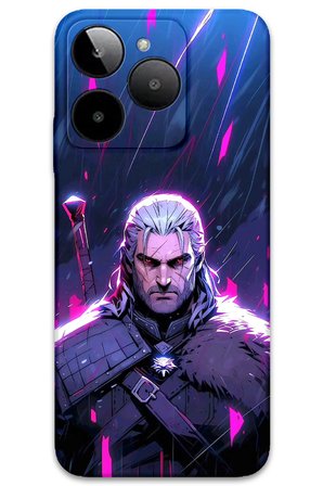 GM Era 50 Uyumlu Geralt Desenli Telefon Kılıfı + Ekran Koruyucu - 5826