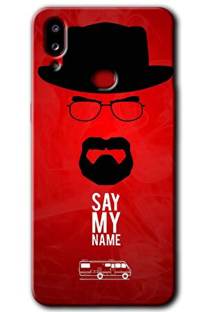 Galaxy A10s Kılıf HD Desen Baskılı Arka Kapak - Say My Name 