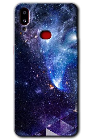 Galaxy A10s Kılıf HD Desen Baskılı Arka Kapak - Galaksi 