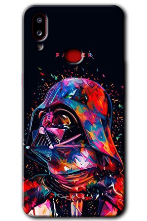 Galaxy A10s Kılıf HD Desen Baskılı Arka Kapak - Father Vader 