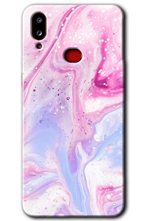 Galaxy A10s Kılıf HD Desen Baskılı Arka Kapak - Kabarmış Leke 