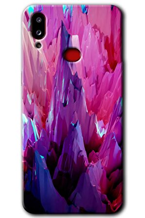 Galaxy A10s Kılıf HD Desen Baskılı Arka Kapak - Abstraction Sharp 