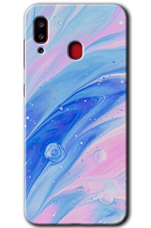 Galaxy A20 Kılıf HD Desen Baskılı Arka Kapak - Art Design 38 