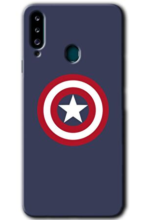 Galaxy A20s Kılıf HD Desen Baskılı Arka Kapak - Captain! 