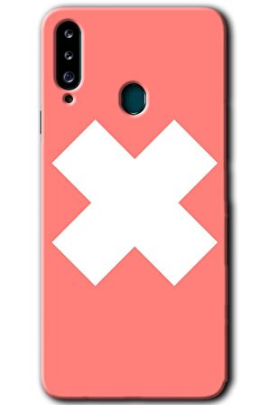 Galaxy A20s Kılıf HD Desen Baskılı Arka Kapak - Close 
