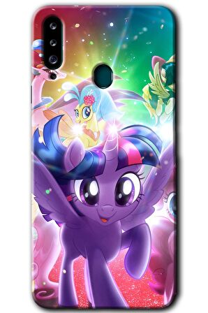 Galaxy A20s Kılıf HD Desen Baskılı Arka Kapak - Pony 